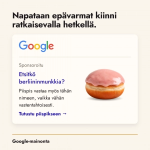 Case Piispis – munkkimarkkinoinnin lyhyt oppimäärä