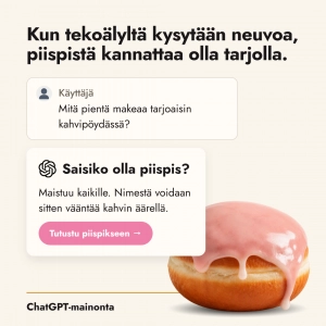 Case Piispis – munkkimarkkinoinnin lyhyt oppimäärä