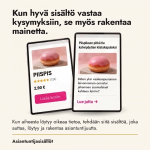 Case Piispis – munkkimarkkinoinnin lyhyt oppimäärä