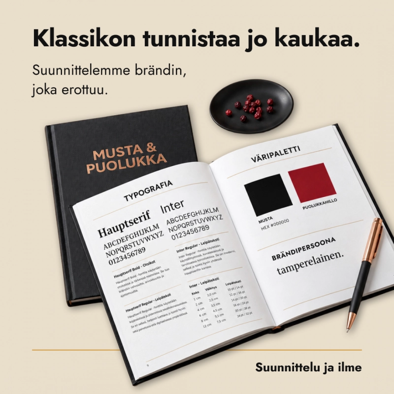 Verkkopalvelut yritykselle – mitä jos mustamakkara olisi asiakkaamme?